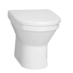 VitrA - S50 Model Back To Wall Toilet Pan - With 2 X Seat Options -Croydex shop s50btwwcai1