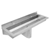 Franke Saturn SANX120 1200mm Stainless Steel Washtrough With Tap Landing And 2 Tapholes -Croydex shop sanx120 l