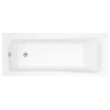 Victorian Plumbing Square Single Ended Shower Bath Pack (inc. Triton Aspirante 9.5kw Electric Shower) -Croydex shop sbasp09 d1