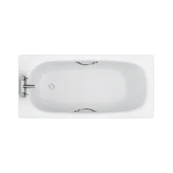 Aurora 1500 X 700mm 2TH Steel Enamel Bath With Grips + Anti Slip -Croydex shop sebtg1500gpnd1