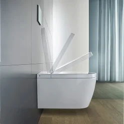 Duravit SensoWash Starck F Lite Compact Wall Hung Shower Toilet + Install Kit -Croydex shop sensowc d4