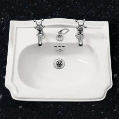 Silverdale Bathroom Silverdale Balasani Traditional Inset Basin - 520mm Wide