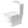 Duravit Starck 3 HygieneGlaze BTW Close Coupled Toilet + Seat -Croydex shop skbtwccss l 1