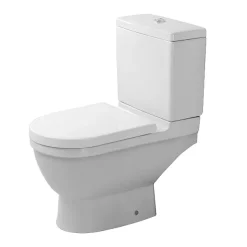 Duravit Starck 3 HygieneGlaze Close Coupled Toilet + Seat -Croydex shop skhccss l 1
