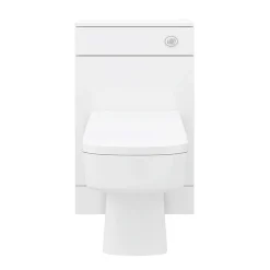 Nova Bathroom Nova High Gloss White BTW WC Unit Incl. Cistern + Square Pan W500 X D200mm 10 Nova Bathroom Nova High Gloss White BTW WC Unit Incl. Cistern + Square Pan W500 X D200mm -Croydex shop sqnovabtwunit n d1