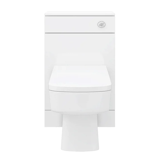 Nova Bathroom Nova High Gloss White BTW WC Unit Incl. Cistern + Square Pan W500 X D200mm 5 Nova Bathroom Nova High Gloss White BTW WC Unit Incl. Cistern + Square Pan W500 X D200mm - Image 3
