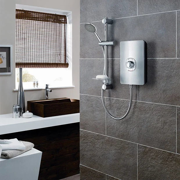 Victorian Plumbing Square Single Ended Shower Bath Pack (inc. Triton Aspirante 9.5kw Electric Shower) 7 Victorian Plumbing Square Single Ended Shower Bath Pack (inc. Triton Aspirante 9.5kw Electric Shower) - Image 5