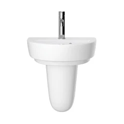 Heritage Bathroom Heritage Stamford 560mm Basin + Semi Pedestal