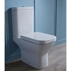 Tavistock Structure Open Back Close Coupled WC & Soft Close Seat -Croydex shop strucwc3 d1