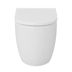 Heritage Bathroom Heritage Stamford Rimless Wall Hung Toilet + Soft Close Seat -Croydex shop stwhrsc d1
