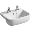 Ideal Standard Tempo 55cm 2TH Semi-Countertop Washbasin -Croydex shop t059101 l
