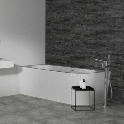 Ideal Standard Adapto 1780 X 780mm Double Ended Corner Bath With Clicker Waste -Croydex shop t466101 d1