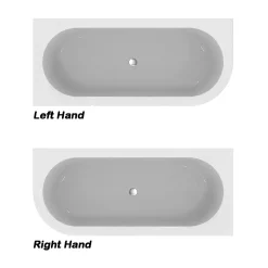 Ideal Standard Adapto 1780 X 780mm Double Ended Corner Bath With Clicker Waste -Croydex shop t466101 d3