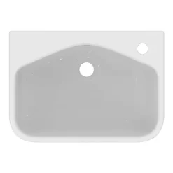 Ideal Standard I.Life S 500mm 1TH Semi-Recessed Basin -Croydex shop t519501 d1