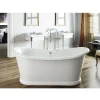 Clearwater Bath Clearwater - Boat 1650 X 705 Traditional Freestanding Bath -Croydex shop t5cd2
