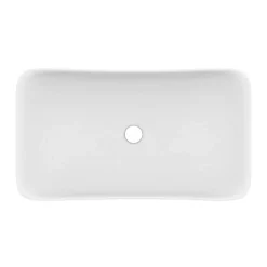 Victorian Plumbing Taranto Large Counter Top Basin 0TH - 580 X 360mm -Croydex shop tarantolargecountertopbasin0th690mmdetail1