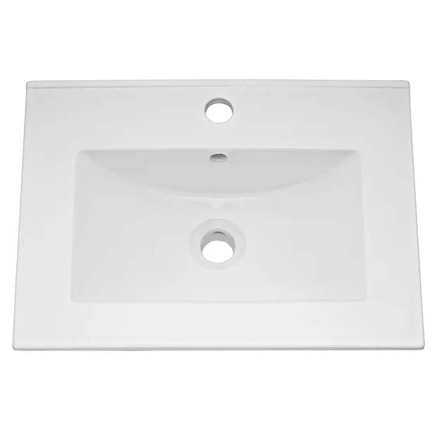 Toreno Cloakroom Suite Inc. Pro 600 Toilet (White Gloss) 8 Toreno Cloakroom Suite Inc. Pro 600 Toilet (White Gloss) - Image 6