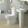 Ideal Standard Tempo Short Projection Close Coupled Back To Wall Toilet -Croydex shop temccbtwsc d2