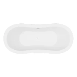 Trafalgar Grey 1685 X 745 Double Ended Slipper Roll Top Bath 12 Trafalgar Grey 1685 X 745 Double Ended Slipper Roll Top Bath -Croydex shop tgry1685nd3