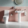 Britton Bathrooms Trim Close Coupled Toilet + Soft Close Seat