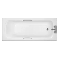 Trojan Granada II 2TH Acrylic Anti-Slip Bath With Twin Grip