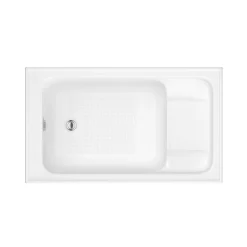 Trojan Kent 1220 Single Ended Acrylic Anti-Slip Bath With Seat