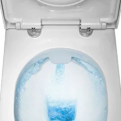 Toreno Square Rimless 4-Piece Modern Bathroom Suite -Croydex shop tsr4pc d3