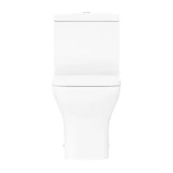 Toreno Square Rimless Close Coupled Toilet + Soft Close Seat -Croydex shop tsrwc d3