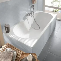 Villeroy & Boch Villeroy And Boch O.novo Single Ended Rectangular Bath 9 Villeroy & Boch Villeroy And Boch O.novo Single Ended Rectangular Bath -Croydex shop uba160cas2v01 d2