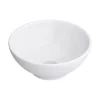 Venice Floating Basin Shelf (Gloss White - 1200mm Wide) Incl. 2 Round Basins -Croydex shop v12gwslf2rb d5