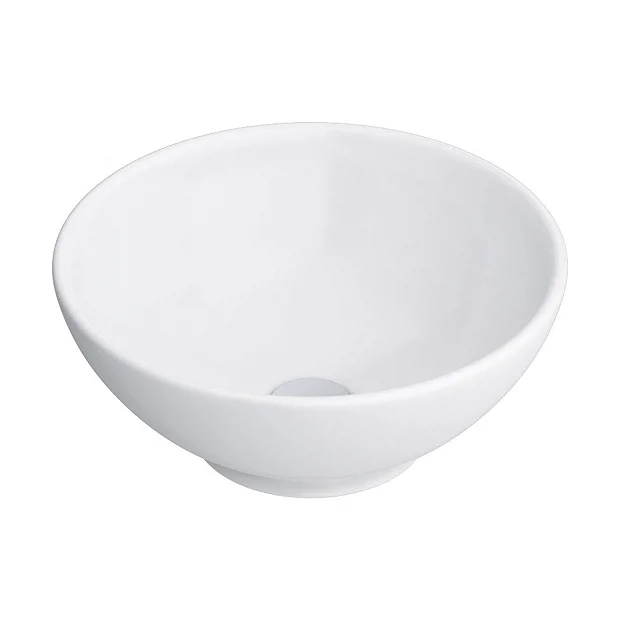 Venice Floating Basin Shelf (Gloss White - 1200mm Wide) Incl. 2 Round Basins 3 Venice Floating Basin Shelf (Gloss White - 1200mm Wide) Incl. 2 Round Basins
