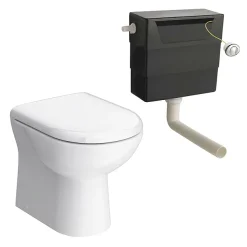 Valencia 1100mm Combination Bathroom Suite Unit With Basin + Round Toilet -Croydex shop val1100r n d1