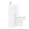 Valencia 900mm Combination Bathroom Suite Unit + Round Toilet -Croydex shop val900r d6