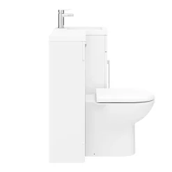 Valencia 900mm Combination Bathroom Suite Unit + Round Toilet
