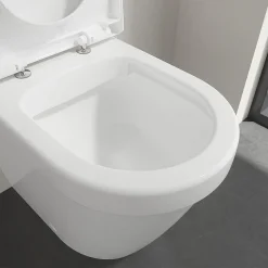 Villeroy & Boch Villeroy And Boch Architectura Rimless Back To Wall Toilet + Seat -Croydex shop vbaabtwss d1