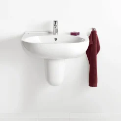Villeroy & Boch Villeroy And Boch O.novo 1TH Basin + Semi Pedestal