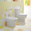 Villeroy & Boch Villeroy And Boch Subway Open Back Close Coupled Toilet + Soft Close Seat -Croydex shop vbsbccob d3