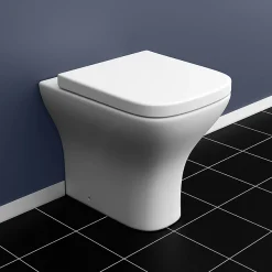 Venice Modern Back To Wall Pan + Soft Close Seat -Croydex shop vbtwp lrg