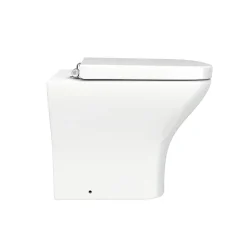 Venice Modern Back To Wall Pan + Soft Close Seat -Croydex shop vbtwp n d2