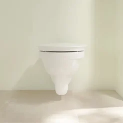 Villeroy & Boch Villeroy And Boch ViCare Rimless Wall Hung Toilet + Soft Close Seat 13 Villeroy & Boch Villeroy And Boch ViCare Rimless Wall Hung Toilet + Soft Close Seat -Croydex shop vbvirwhwc1 d3