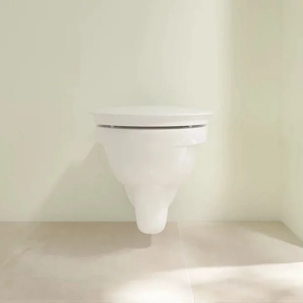 Villeroy & Boch Villeroy And Boch ViCare Rimless Wall Hung Toilet + Soft Close Seat 8 Villeroy & Boch Villeroy And Boch ViCare Rimless Wall Hung Toilet + Soft Close Seat - Image 6