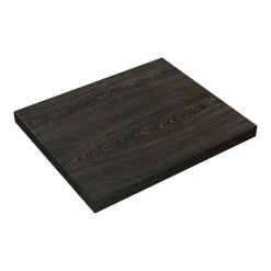 Venice Floating Basin Shelf (Dark Oak - 600mm Incl. Curved Rectangular Basin) -Croydex shop vdkslf465 d1