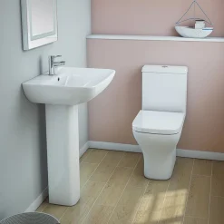 Venice Modern Toilet + Soft Close Seat 10 Venice Modern Toilet + Soft Close Seat -Croydex shop venicemoderntoiletwithsoftcloseseatndetail1
