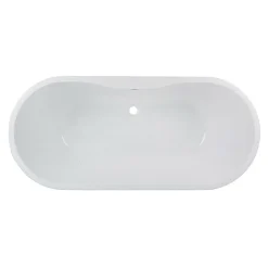 Victorian Plumbing Verona Black Freestanding Modern Bath 8 Victorian Plumbing Verona Black Freestanding Modern Bath -Croydex shop veronalargeblackfreestandingmodernbath d1