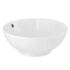 Victorian Plumbing Viva Round Counter Top Basin 0TH - 430mm Diameter 9 Victorian Plumbing Viva Round Counter Top Basin 0TH - 430mm Diameter -Croydex shop ves001d2