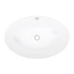 Victorian Plumbing Costa Counter Top Basin - Oval -Croydex shop ves009d4