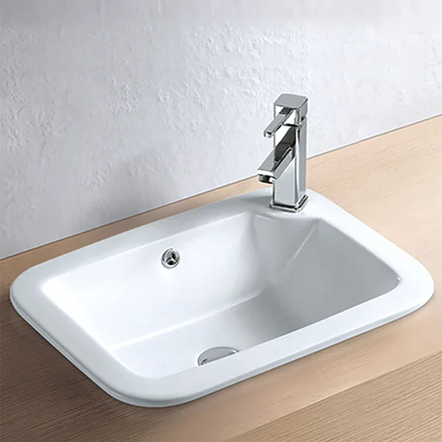 Victorian Plumbing Havana Inset Basin 1TH - 555 X 395mm 3 Victorian Plumbing Havana Inset Basin 1TH - 555 X 395mm