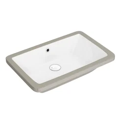 Victorian Plumbing Fresco Rectangular Under Counter Basin 0TH - 530 X 345mm 7 Victorian Plumbing Fresco Rectangular Under Counter Basin 0TH - 530 X 345mm -Croydex shop ves027 d2