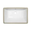 Victorian Plumbing Fresco Rectangular Under Counter Basin 0TH - 530 X 345mm -Croydex shop ves027 d3