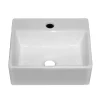 Victorian Plumbing Cubetto 340 X 295mm Compact Counter Top Basin 1TH -Croydex shop ves037ct d2